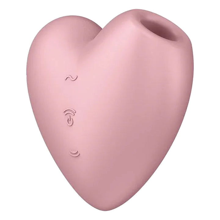 Satisfyer Cutie Heart Light Pink in Light Pink, product-only colour swatch on white