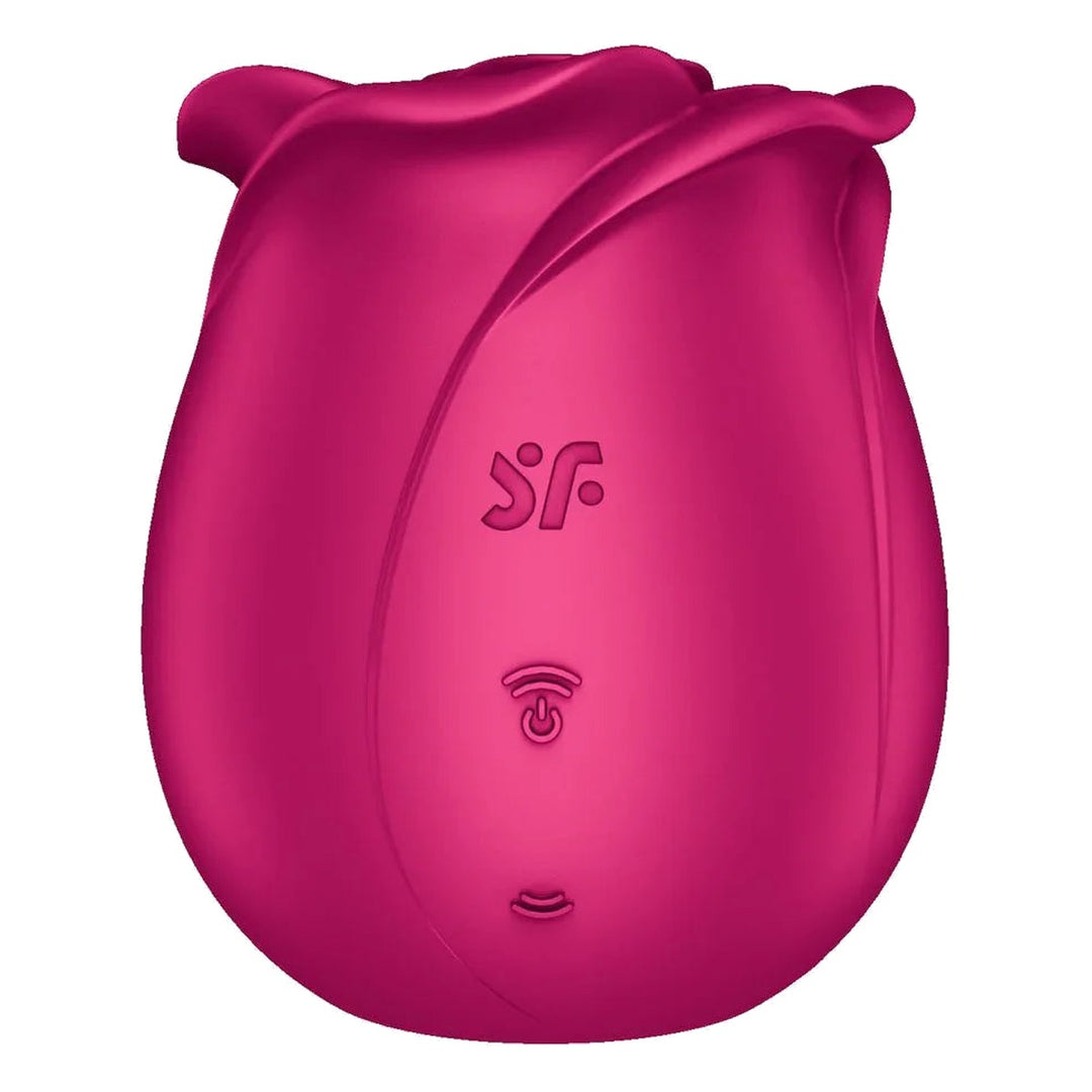 Satisfyer Pro 2 Classic Blossom in Red, product-only colour swatch on white