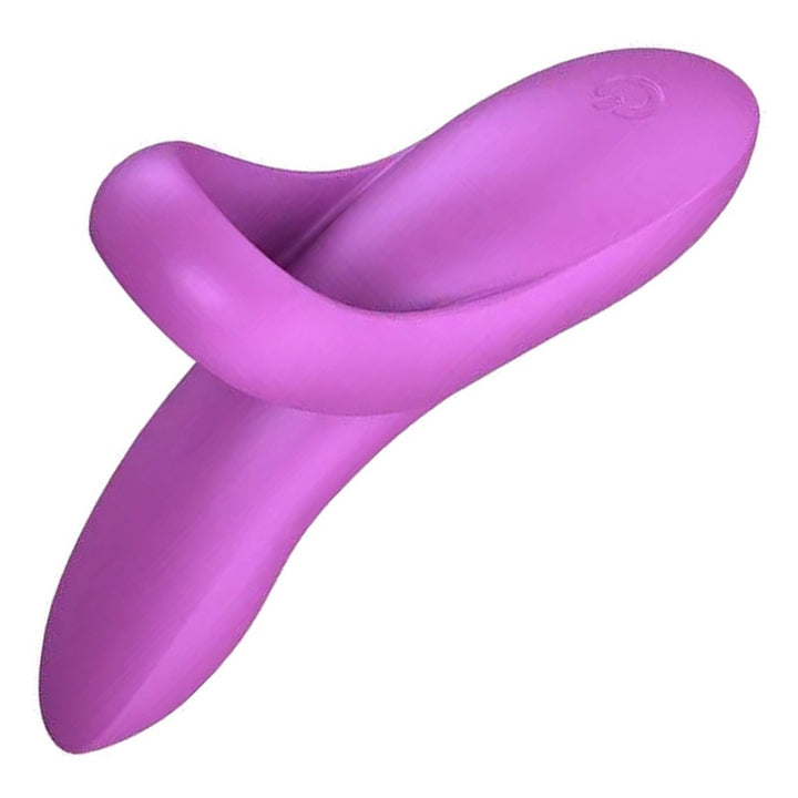 Satisfyer Bold Lover in Dark Pink, product-only colour swatch on white