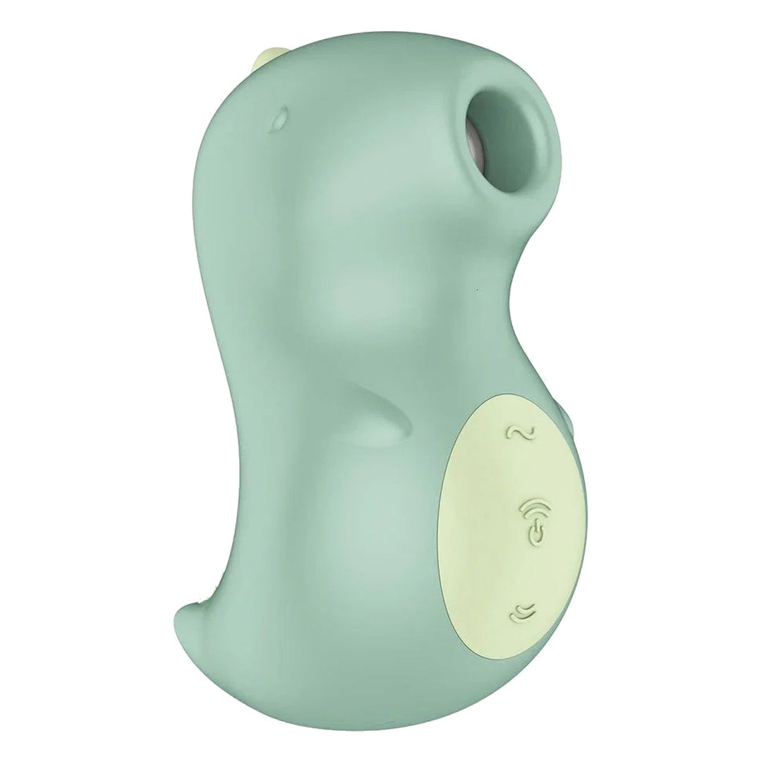 Satisfyer Din-OOOH in Mint Green, product-only colour swatch on white