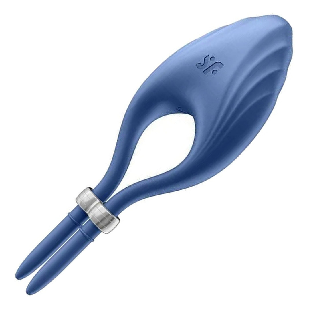 Satisfyer Duelist in Blue, product-only colour swatch on white