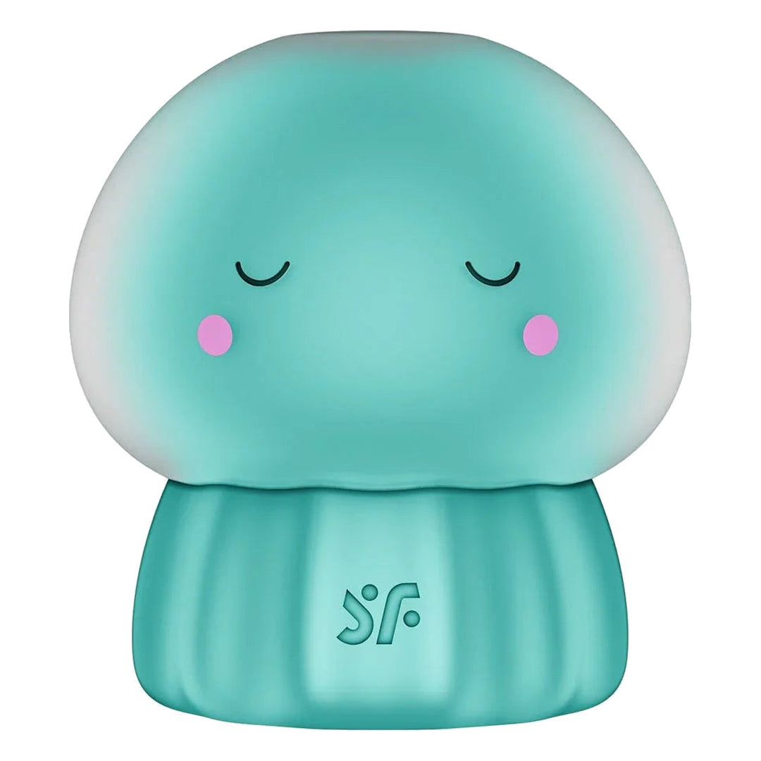 Satisfyer Jelly-cious in Green, product-only colour swatch on white