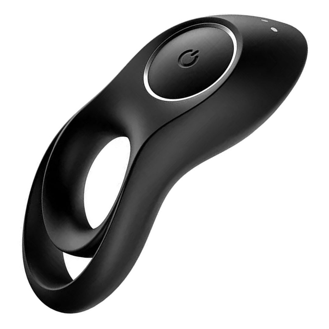 Satisfyer Legendary Duo in Black, product-only colour swatch on white