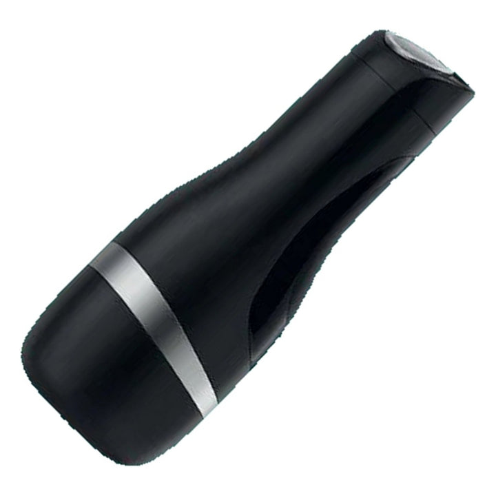 Satisfyer Men Classic in Black/Silver, product-only colour swatch on white