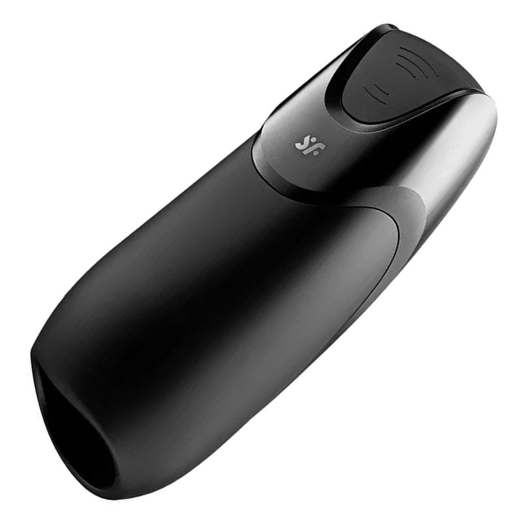 Satisfyer Men Vibration+ in Black, product-only colour swatch on white