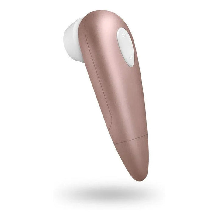 Satisfyer Number 1 in Rose Gold, product-only colour swatch on white