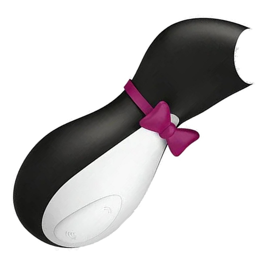 Satisfyer Penguin in Black, product-only colour swatch on white