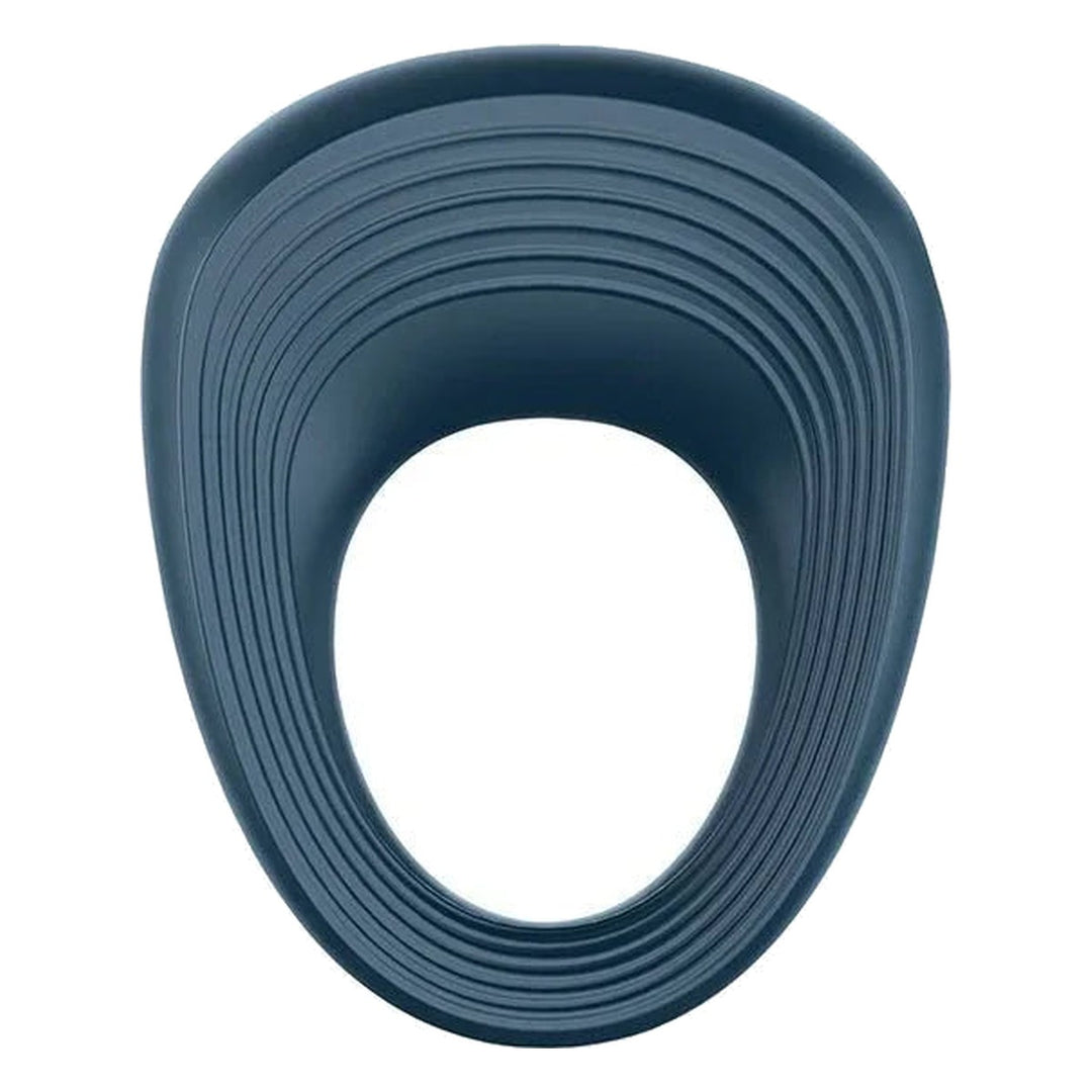 Satisfyer Power Ring in Navy, product-only colour swatch on white