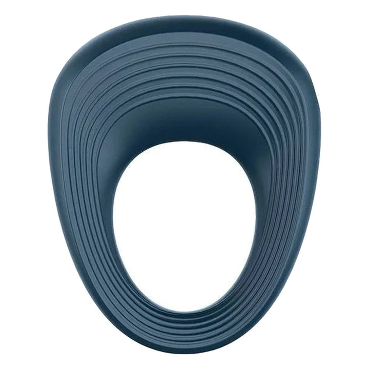 Satisfyer Power Ring in Navy, product-only colour swatch on white
