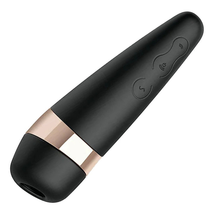 Satisfyer Pro 3+ in Black, product-only colour swatch on white