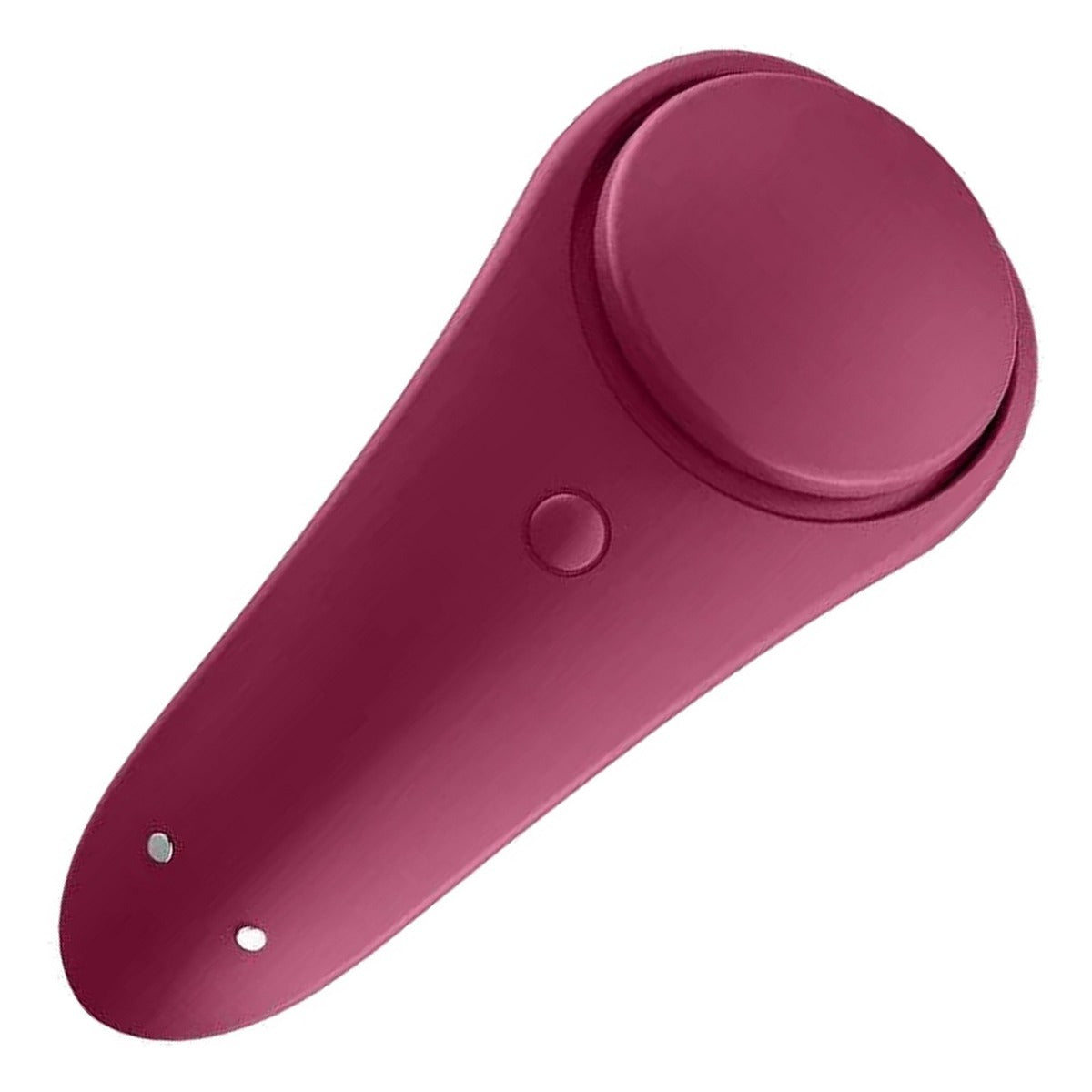Satisfyer Sexy Secret in Wine Red, product-only colour swatch on white