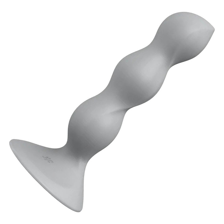 Satisfyer Triple Ball-R in Grey, product-only colour swatch on white
