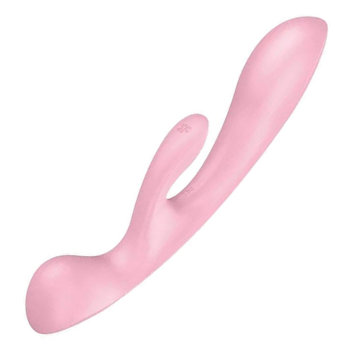 Satisfyer Triple Oh in Pink, product-only colour swatch on white