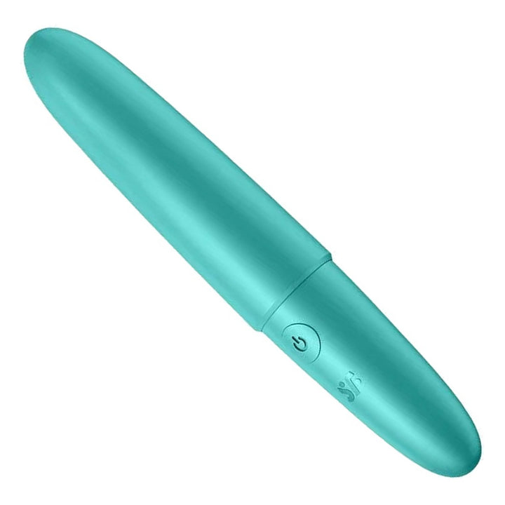 Satisfyer Ultra Power Bullet 6 in Turquoise, product-only colour swatch on white