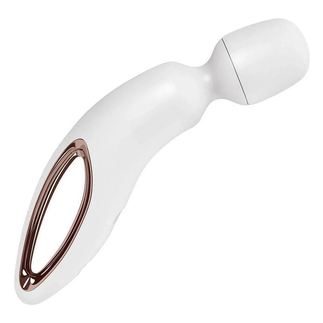 Satisfyer Wand-erland in White, product-only colour swatch on white