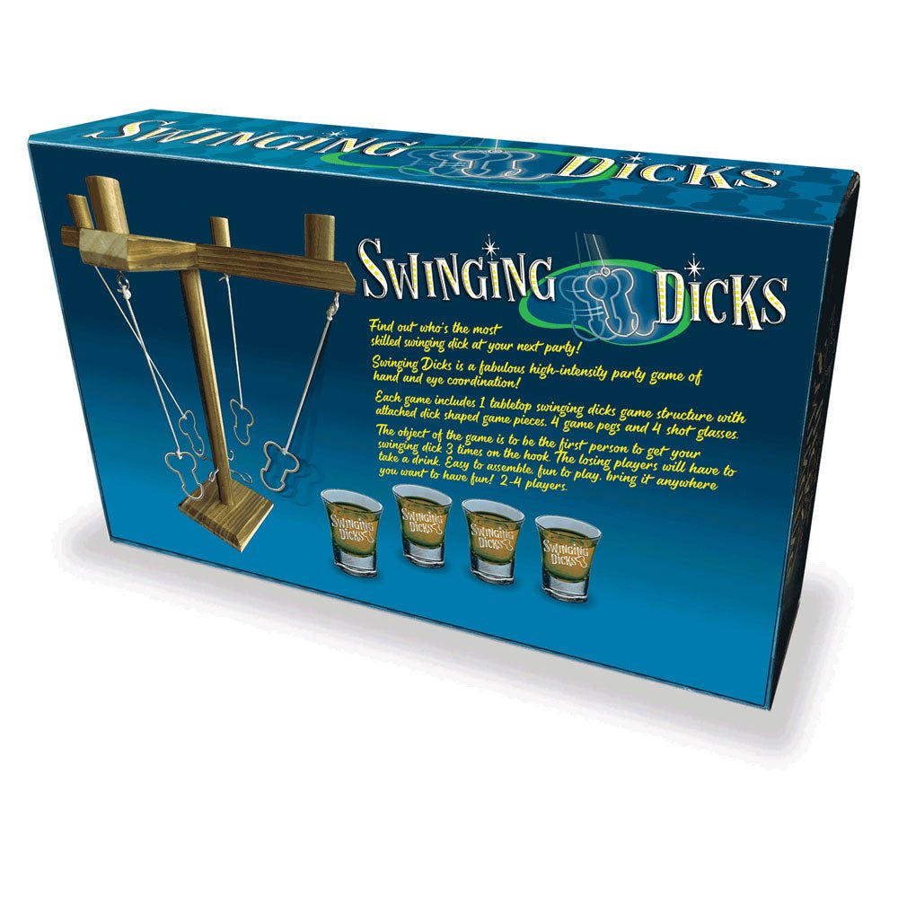 Buy Swinging Dicks - Swinging Ring Toss Drinking Game – Naughtyhut NZ sex toys online. Discreet delivery & top brands.