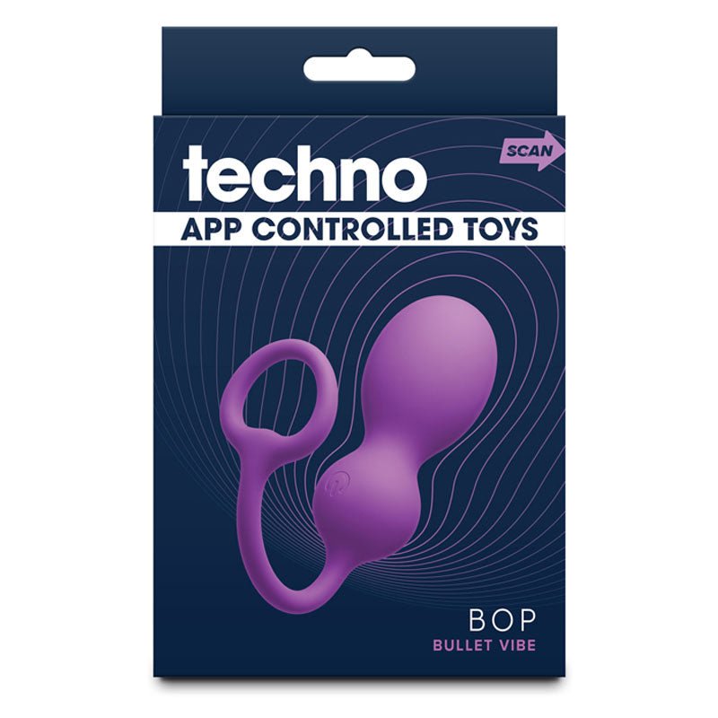 Techno - Bop - Purple USB Rechargeable Vibrating Kegel Exerciser with App Contol – Sex toys NZ by Naughtyhut. Discreet delivery nationwide.