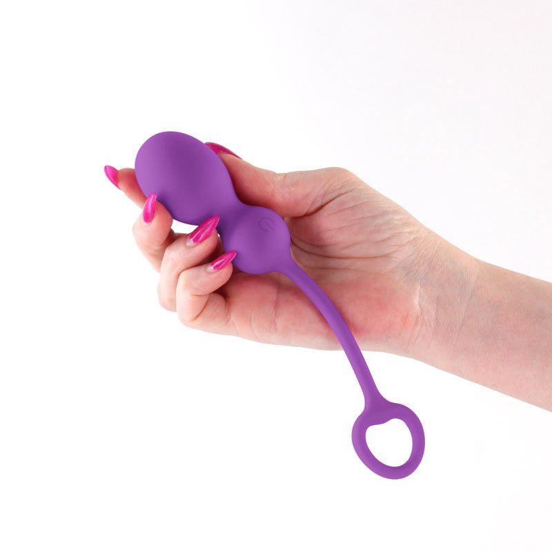 Techno - Bop - Purple USB Rechargeable Vibrating Kegel Exerciser with App Contol – Sex toys NZ by Naughtyhut. Discreet delivery nationwide.