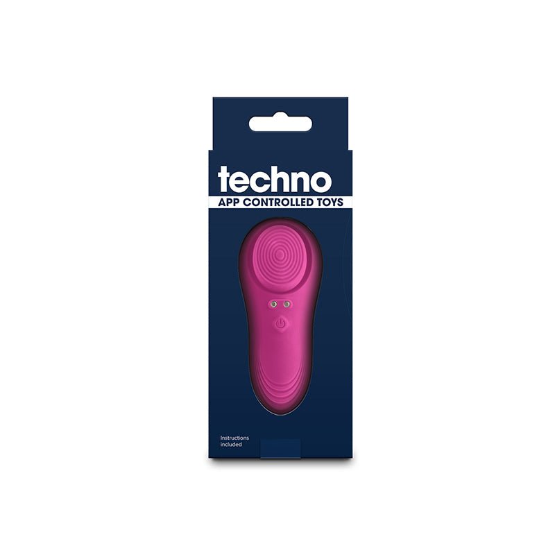 Buy Techno - Lucy - Magenta - Magenta USB Rechargeable Panty Vibrator with App Control – Naughtyhut NZ sex toys online. Discreet delivery & top brands.