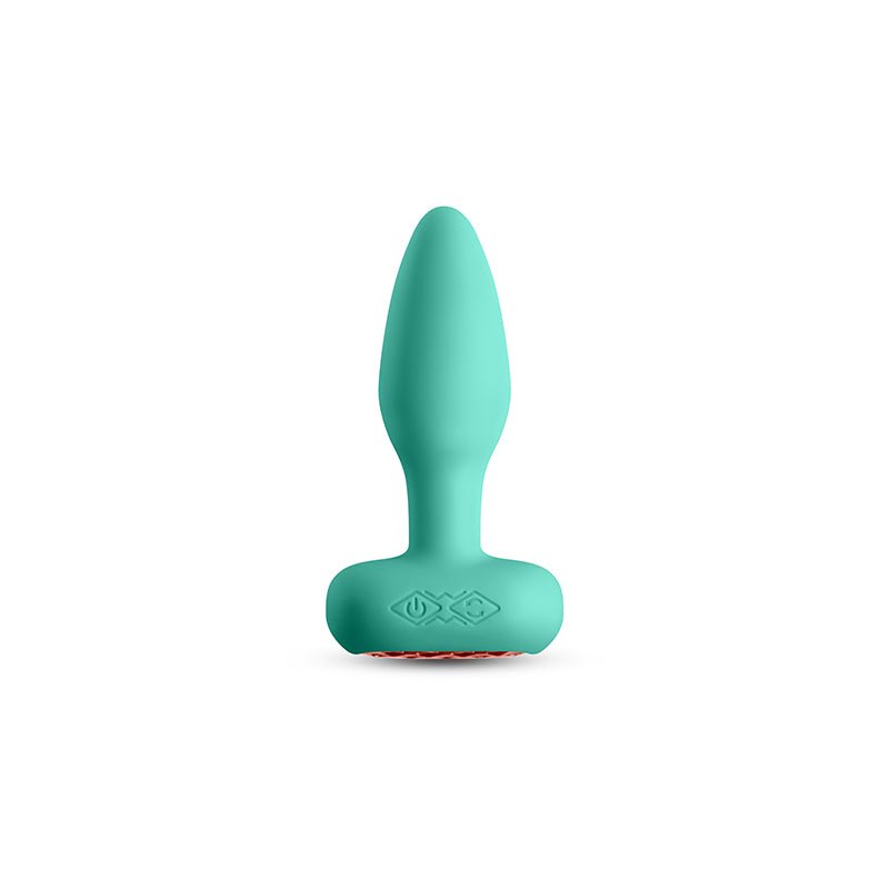 Techno - Prism - Teal 10.9 cm USB Rechargeable Butt Plug with App Control – Sex toys NZ by Naughtyhut. Discreet delivery nationwide.