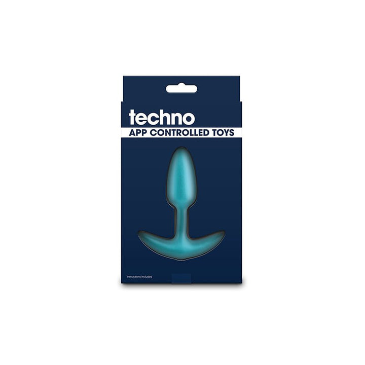 Techno - Trance - Blue 10.9 cm USB Rechargeable Butt Plug with App Control – Sex toys NZ by Naughtyhut. Discreet delivery nationwide.