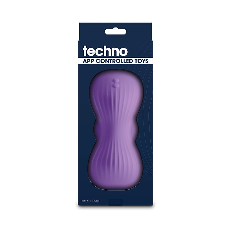 Techno - Trap - Purple - Purple USB Rechargeable Vibrating Grind Pad with App Control – Sex toys NZ by Naughtyhut. Discreet delivery nationwide.