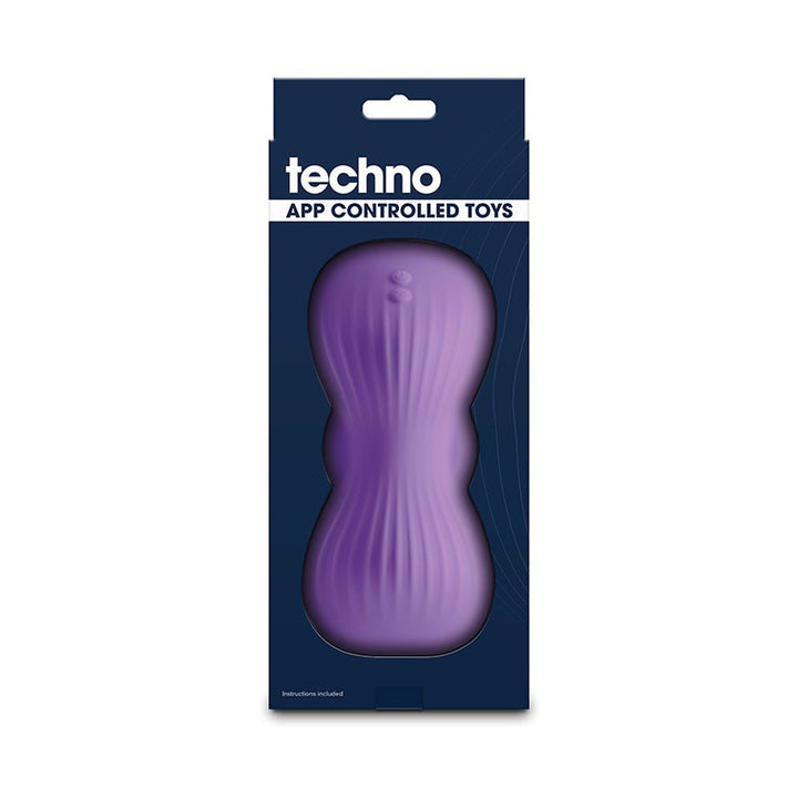 Techno - Trap - Purple - Purple USB Rechargeable Vibrating Grind Pad with App Control – Sex toys NZ by Naughtyhut. Discreet delivery nationwide.
