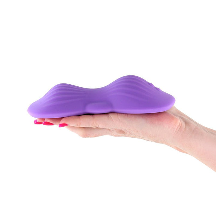 Techno - Trap - Purple - Purple USB Rechargeable Vibrating Grind Pad with App Control – Sex toys NZ by Naughtyhut. Discreet delivery nationwide.