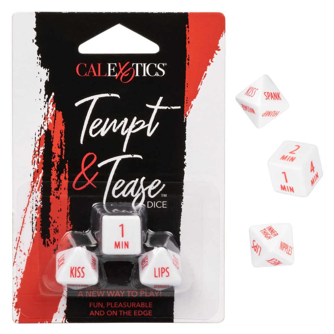 Tempt & Tease Dice – Sex toys NZ by Naughtyhut. Discreet delivery nationwide.