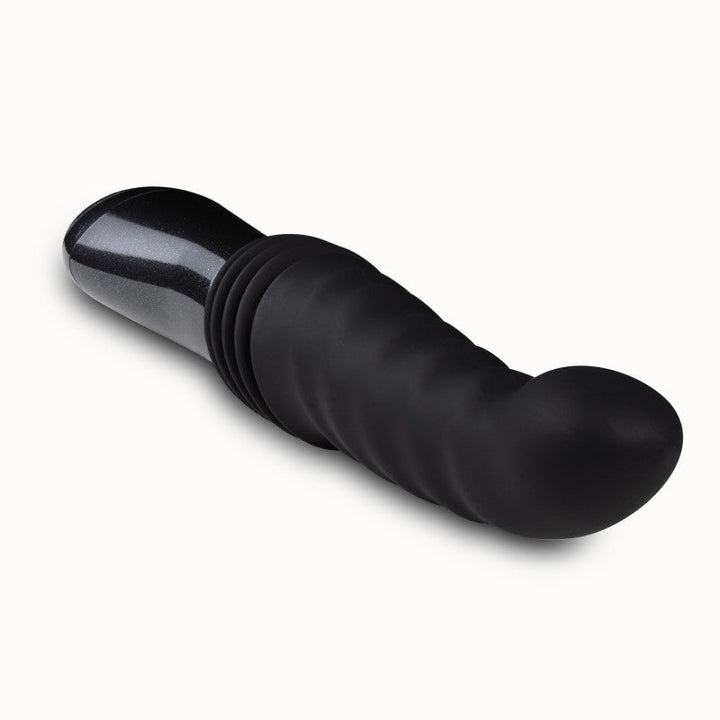 Temptasia Lazarus Thrusting Dildo - Black 25.4 cm USB Rechargeable Thrusting Dildo – Sex toys NZ by Naughtyhut. Discreet delivery nationwide.