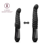 Buy Temptasia Lazarus Thrusting Dildo - Black 25.4 cm USB Rechargeable Thrusting Dildo – Naughtyhut NZ sex toys online. Discreet delivery & top brands.