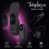Buy Temptasia Remote Control Panty Vibe - Black USB Rechargeable Panty Vibe – Naughtyhut NZ sex toys online. Discreet delivery & top brands.