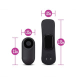 Buy Temptasia Remote Control Panty Vibe - Black USB Rechargeable Panty Vibe – Naughtyhut NZ sex toys online. Discreet delivery & top brands.