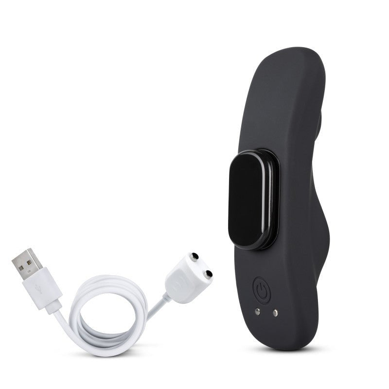 Buy Temptasia Remote Control Panty Vibe - Black USB Rechargeable Panty Vibe – Naughtyhut NZ sex toys online. Discreet delivery & top brands.