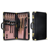 Buy Temptasia Safe Word Bondage Kit with Suitcase - 9 Piece Bondage Set – Naughtyhut NZ sex toys online. Discreet delivery & top brands.