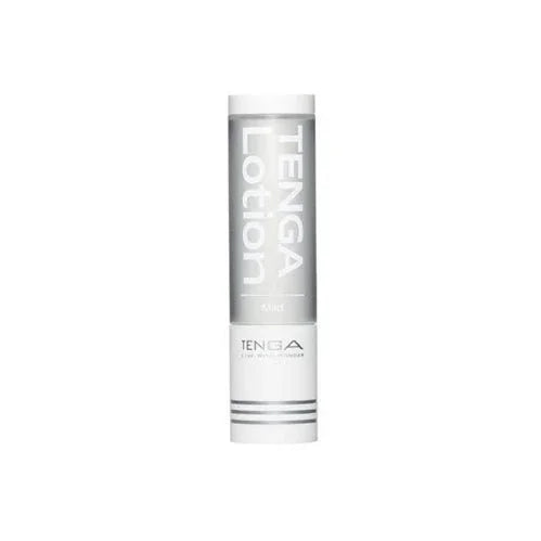 Tenga Lotion Mild, clear 170 ml bottle with silver lettering