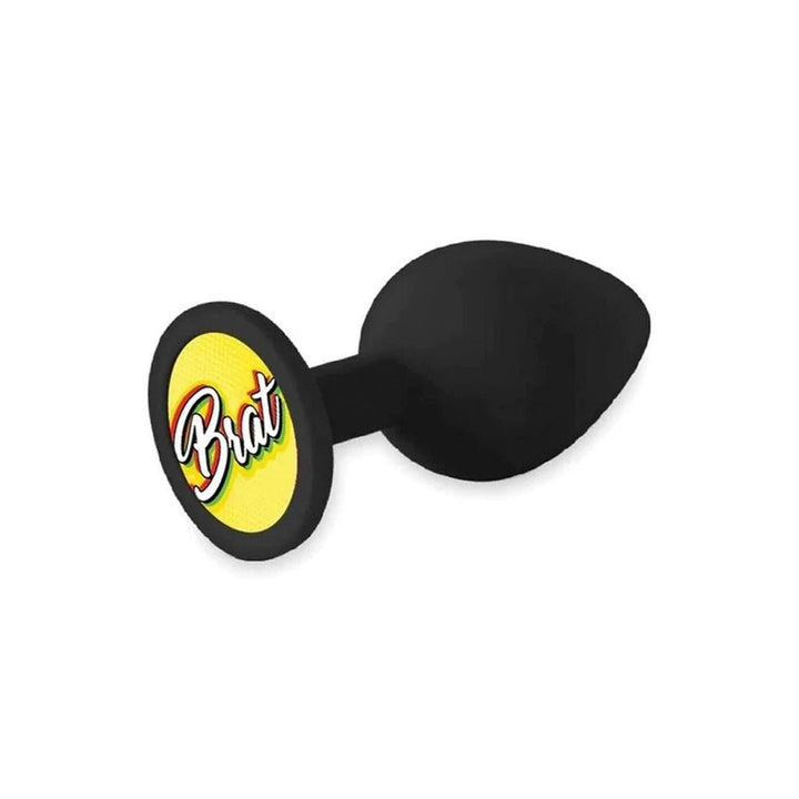 The 9's Booty Talk - Brat - Black Butt Plug – Sex toys NZ by Naughtyhut. Discreet delivery nationwide.