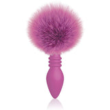 Buy The 9's Cottontails, Ribbed Pink - Pink Butt Plug with Bunny Tail – Naughtyhut NZ sex toys online. Discreet delivery & top brands.