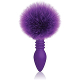 Buy The 9's Cottontails, Ribbed Purple - Purple Butt Plug with Bunny Tail – Naughtyhut NZ sex toys online. Discreet delivery & top brands.