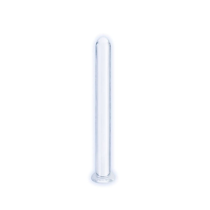 The 9's First Glass Thins, Cylindrical - Clear Glass 17.8 cm Dildo – Sex toys NZ by Naughtyhut. Discreet delivery nationwide.