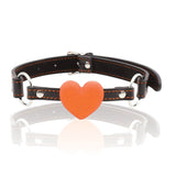 Buy The 9's Orange Is The New Black, Heart Gag - Black/Orange Mouth Restraint – Naughtyhut NZ sex toys online. Discreet delivery & top brands.