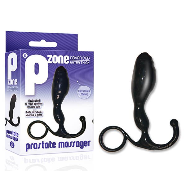 Buy The 9's P - Zone Advanced - Black Prostate Massager – Naughtyhut NZ sex toys online. Discreet delivery & top brands.
