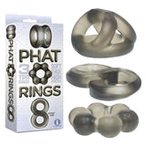 Buy The 9's Phat Rings - Smoke Cock Rings - Set of 3 – Naughtyhut NZ sex toys online. Discreet delivery & top brands.