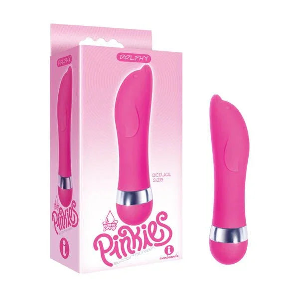The 9's Pinkies, Dolphy - Pink 11.4 cm (4.5'') Vibrator – Sex toys NZ by Naughtyhut. Discreet delivery nationwide.