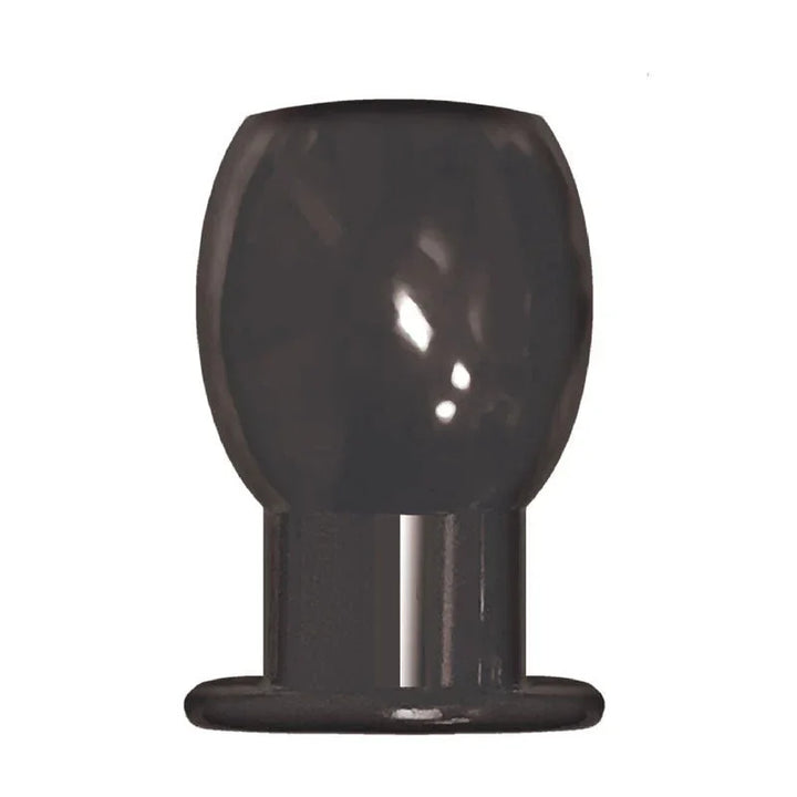 The 9's Port Hole, Hollow Butt Plug - Black Hollow Butt Plug – Sex toys NZ by Naughtyhut. Discreet delivery nationwide.