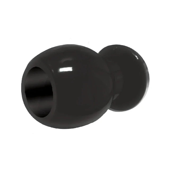 The 9's Port Hole, Hollow Butt Plug - Black Hollow Butt Plug – Sex toys NZ by Naughtyhut. Discreet delivery nationwide.