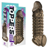 Buy The 9's Toppers Open Ended - Smoke Penis Extension Sleeve – Naughtyhut NZ sex toys online. Discreet delivery & top brands.
