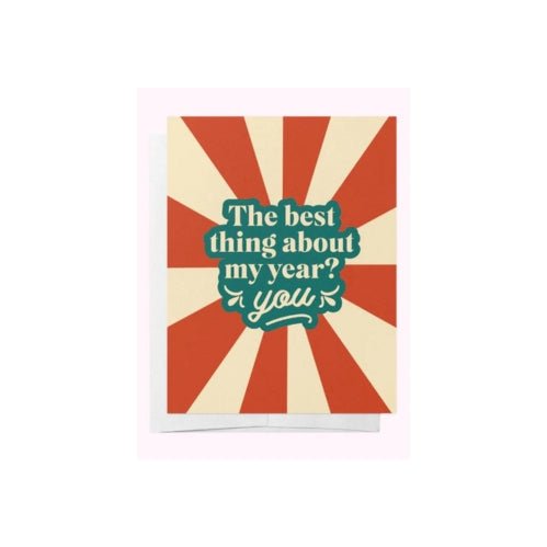 Buy The best thing about my year? you cards 5PK – Naughtyhut NZ sex toys online. Discreet delivery & top brands.