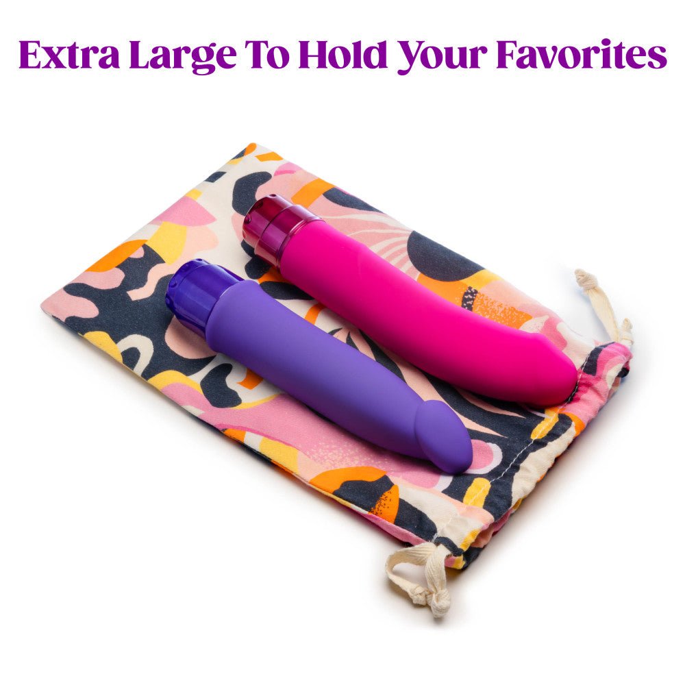 The Collection Burst - Cotton Toy Storage Bag – Sex toys NZ by Naughtyhut. Discreet delivery nationwide.