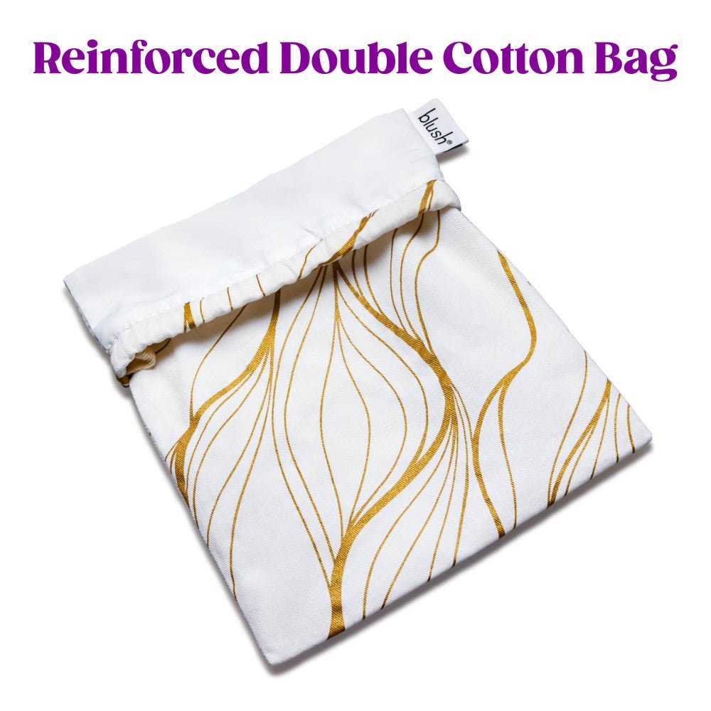 The Collection Embrace - Cotton Toy Storage Bag – Sex toys NZ by Naughtyhut. Discreet delivery nationwide.